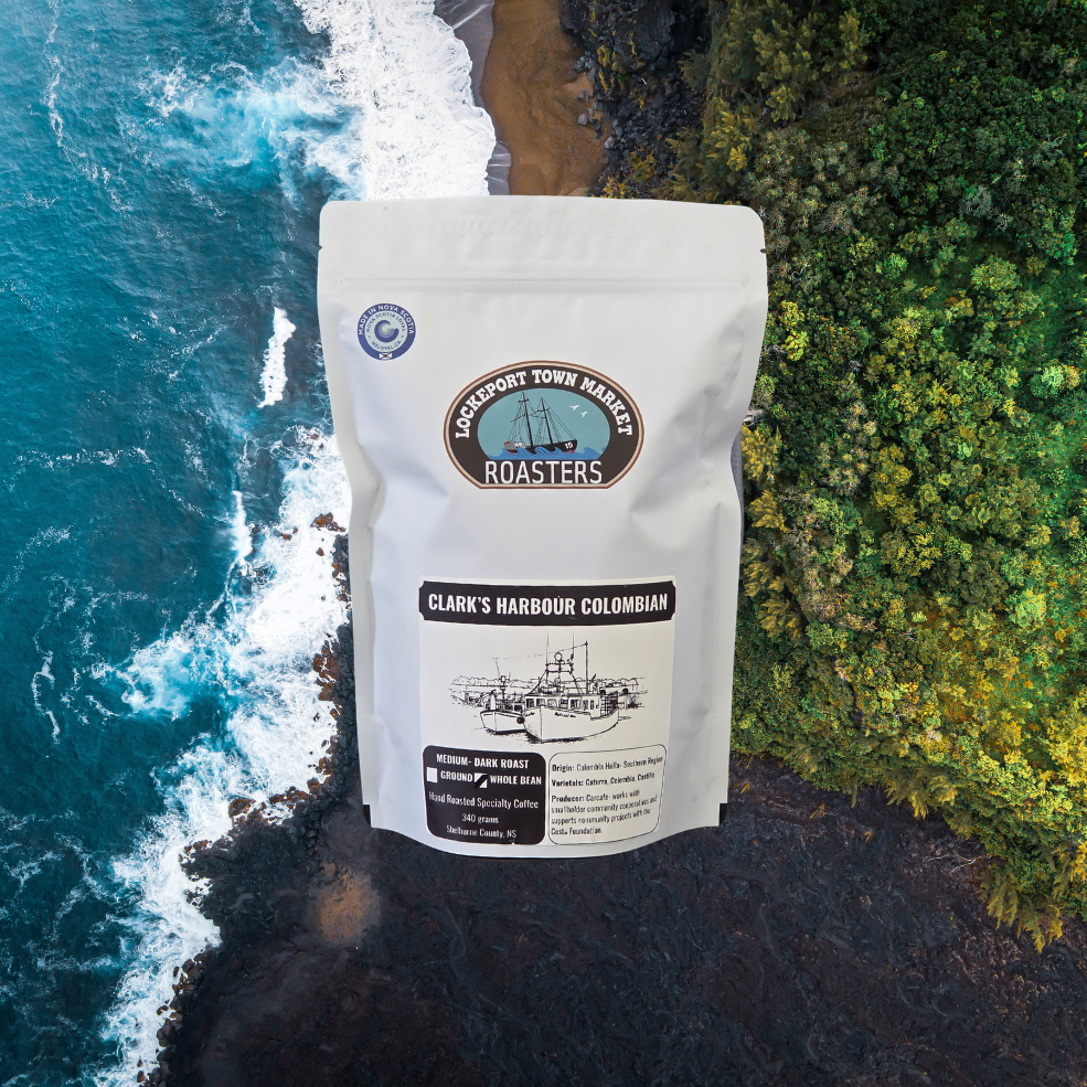 Clark's Harbour Colombian - Medium/Dark Roast (Fresh Roasted in Canada)